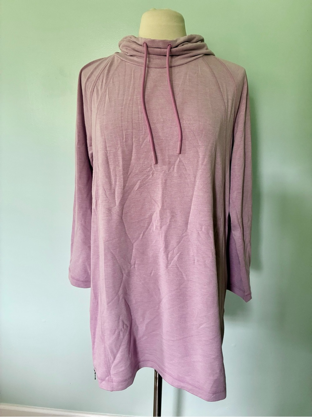 J. Jill Fit Cozy Cowl Neck Tunic Sweatshirt